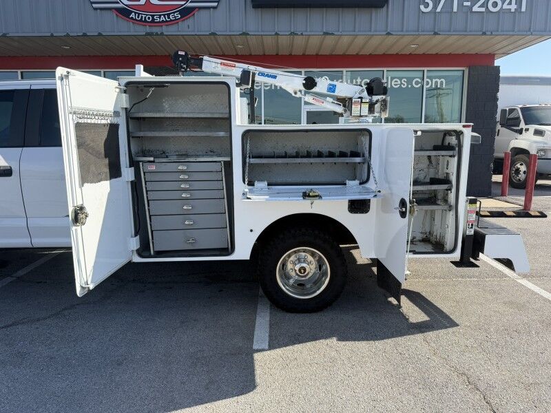 2018 Ford F-350 DRW 4x4 Utility w/ 3203 Auto Crane XL Collinsville OK