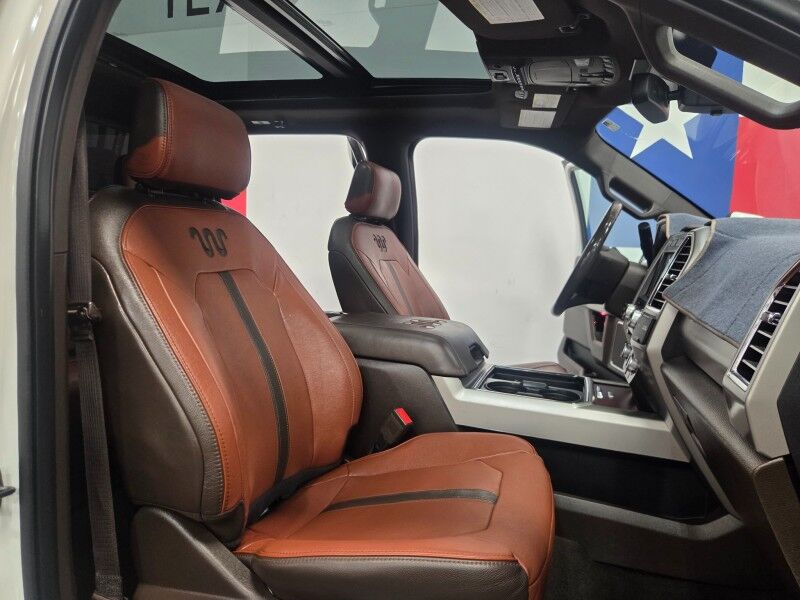 2018 Ford F-350 King Ranch Ultimate Long Bed 6.7L Diesel Sunroof Camper Shell FREE WARRANTY Arlington TX