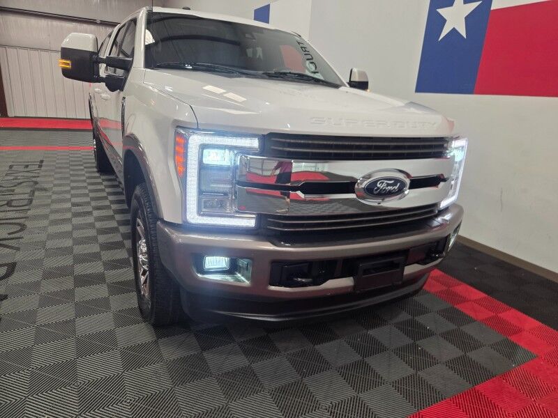 2018 Ford F-350 King Ranch Ultimate Long Bed 6.7L Diesel Sunroof Camper Shell FREE WARRANTY Arlington TX
