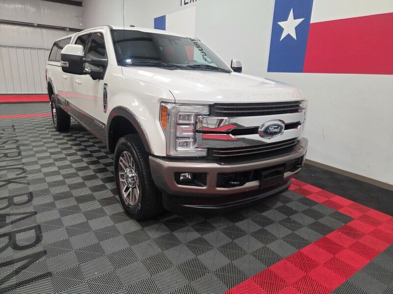 2018 Ford F-350 King Ranch Ultimate Long Bed 6.7L Diesel Sunroof Camper Shell FREE WARRANTY Arlington TX