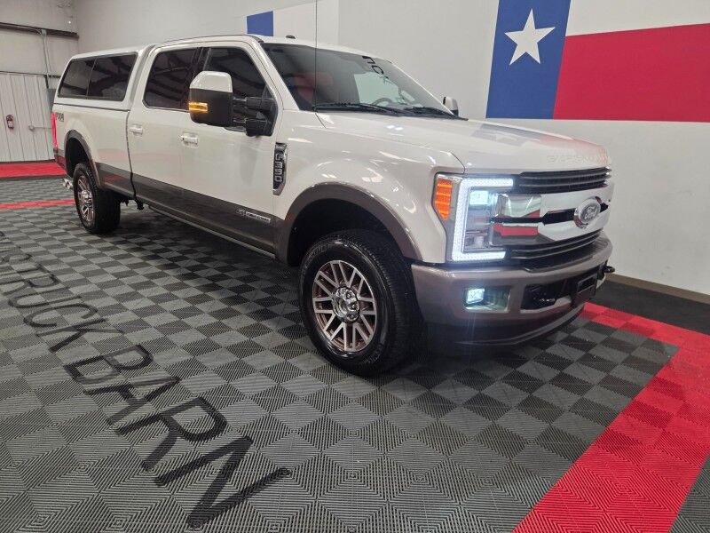 2018 Ford F-350 King Ranch Ultimate Long Bed 6.7L Diesel Sunroof Camper Shell FREE WARRANTY Arlington TX
