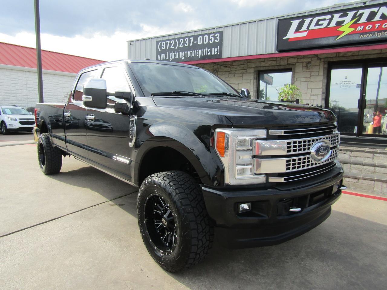 2018 Ford F-350 Platinum 4WD Crew Cab 8 Box Grand Prairie TX