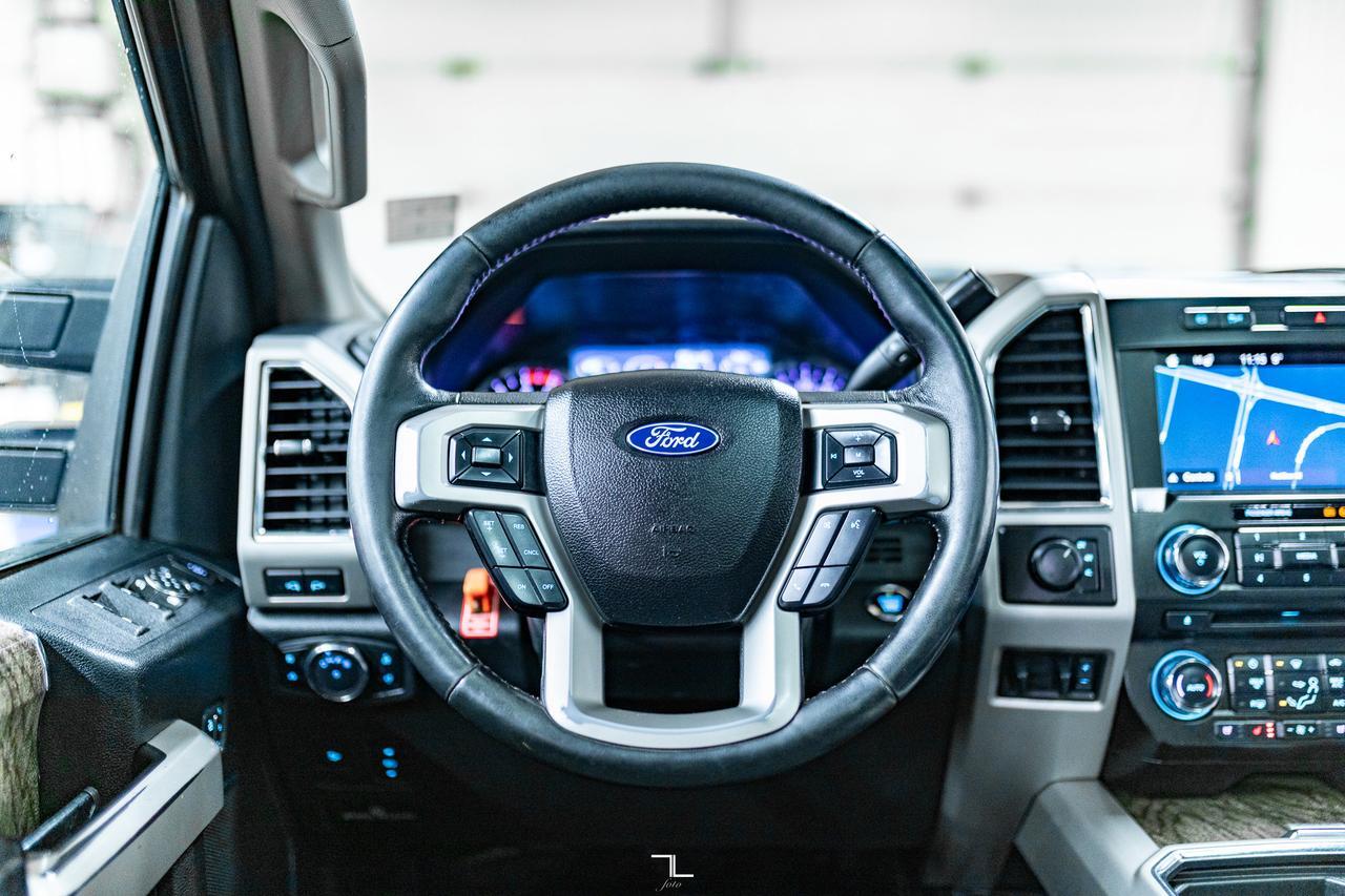 2018 Ford F-450 4x4 Crew Cab Lariat Dually Diesel Leather Roof Nav Red Deer AB