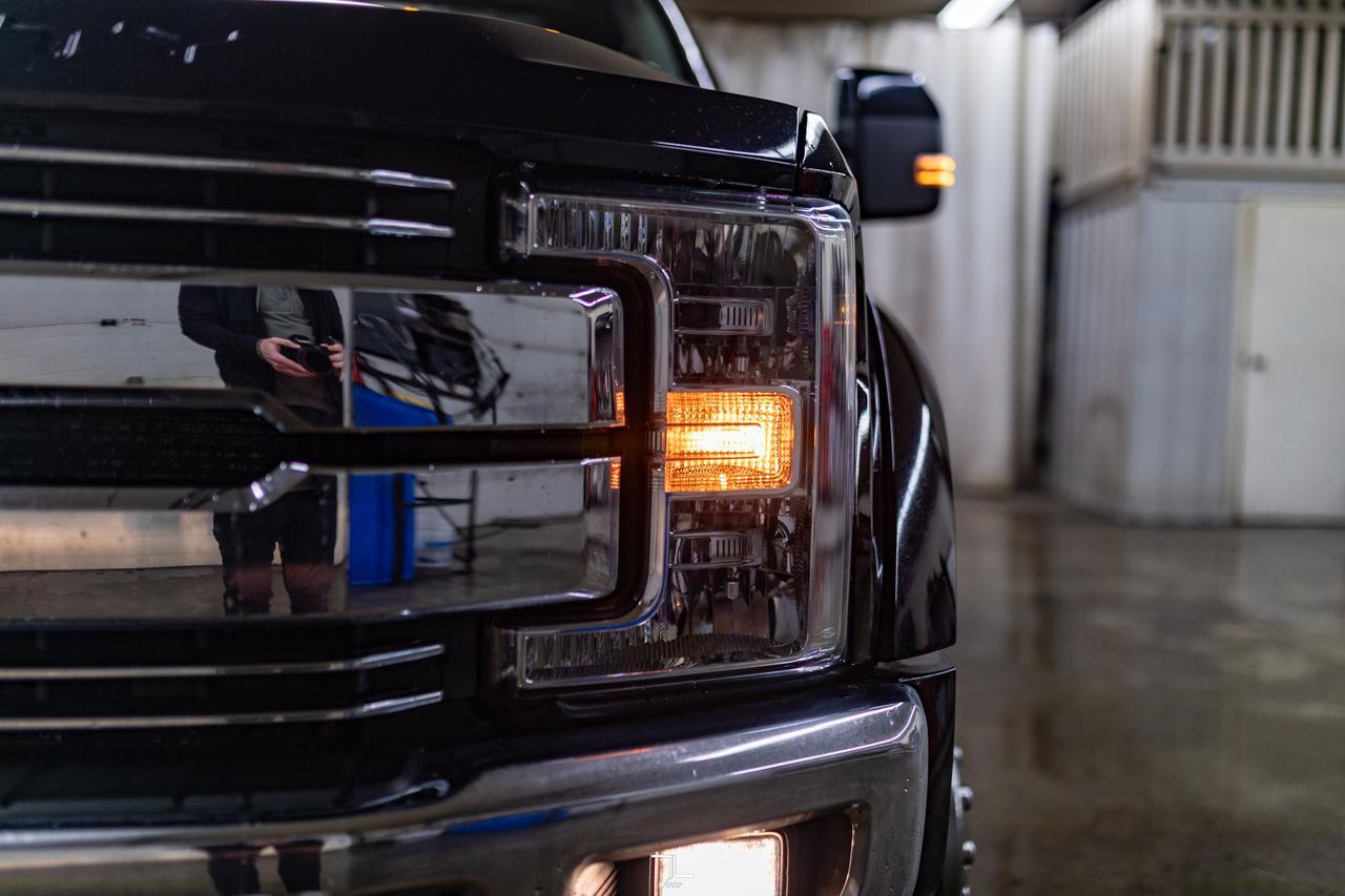 2018 Ford F-450 4x4 Crew Cab Lariat Dually Diesel Leather Roof Nav Red Deer AB