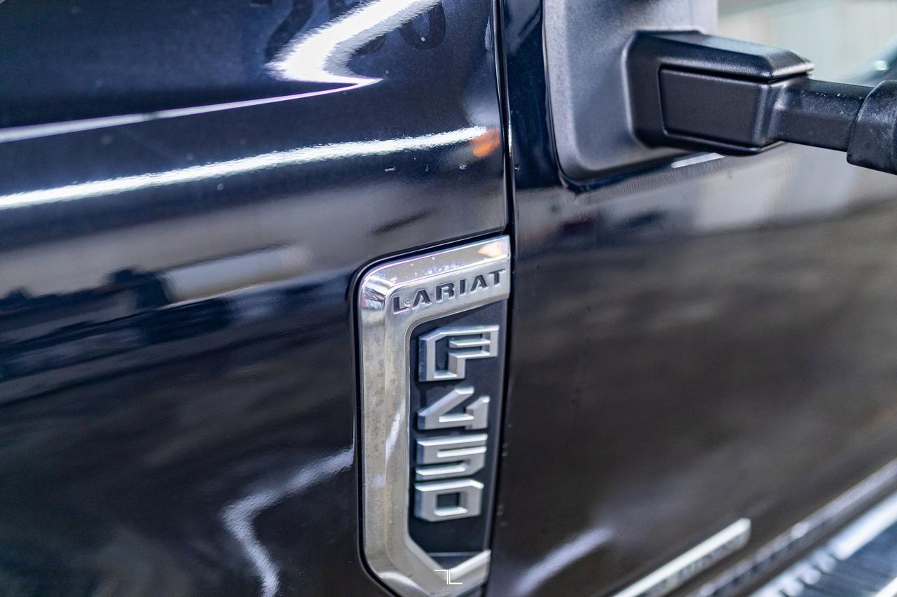 2018 Ford F-450 4x4 Crew Cab Lariat Dually Diesel Leather Roof Nav Red Deer AB