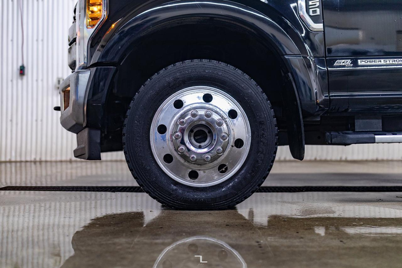 2018 Ford F-450 4x4 Crew Cab Lariat Dually Diesel Leather Roof Nav Red Deer AB