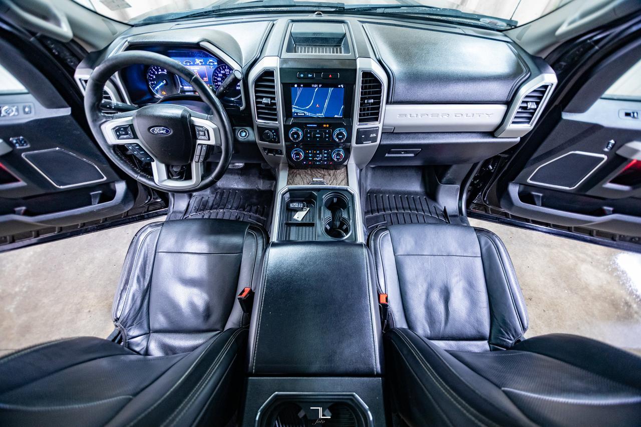 2018 Ford F-450 4x4 Crew Cab Lariat Dually Diesel Leather Roof Nav Red Deer AB