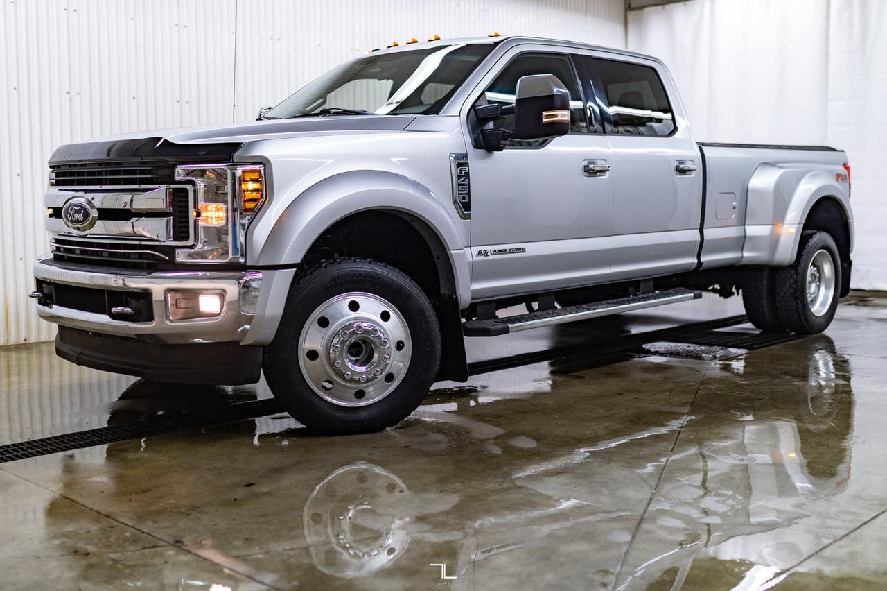 2018 Ford F-450 4x4 Crew Cab XLT FX4 Dually Diesel Nav BCam Red Deer AB