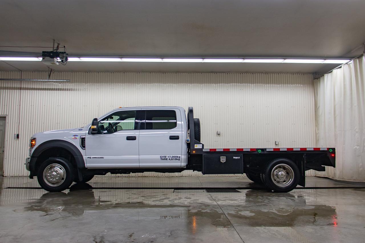 2018 Ford F-550 4x4 Crew Cab XLT DRW Diesel Deck Red Deer AB