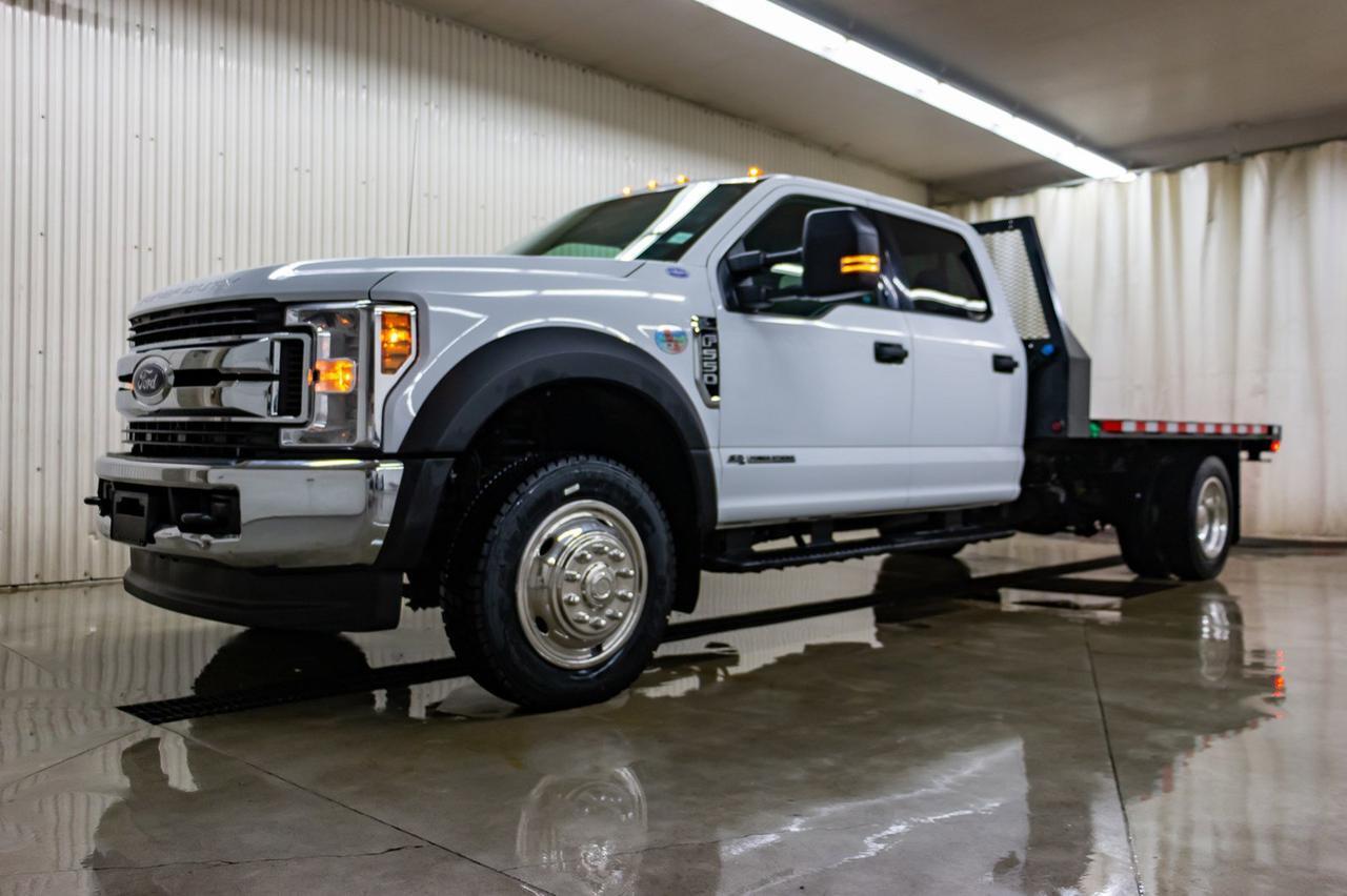 2018 Ford F-550 4x4 Crew Cab XLT Deck Diesel Red Deer AB