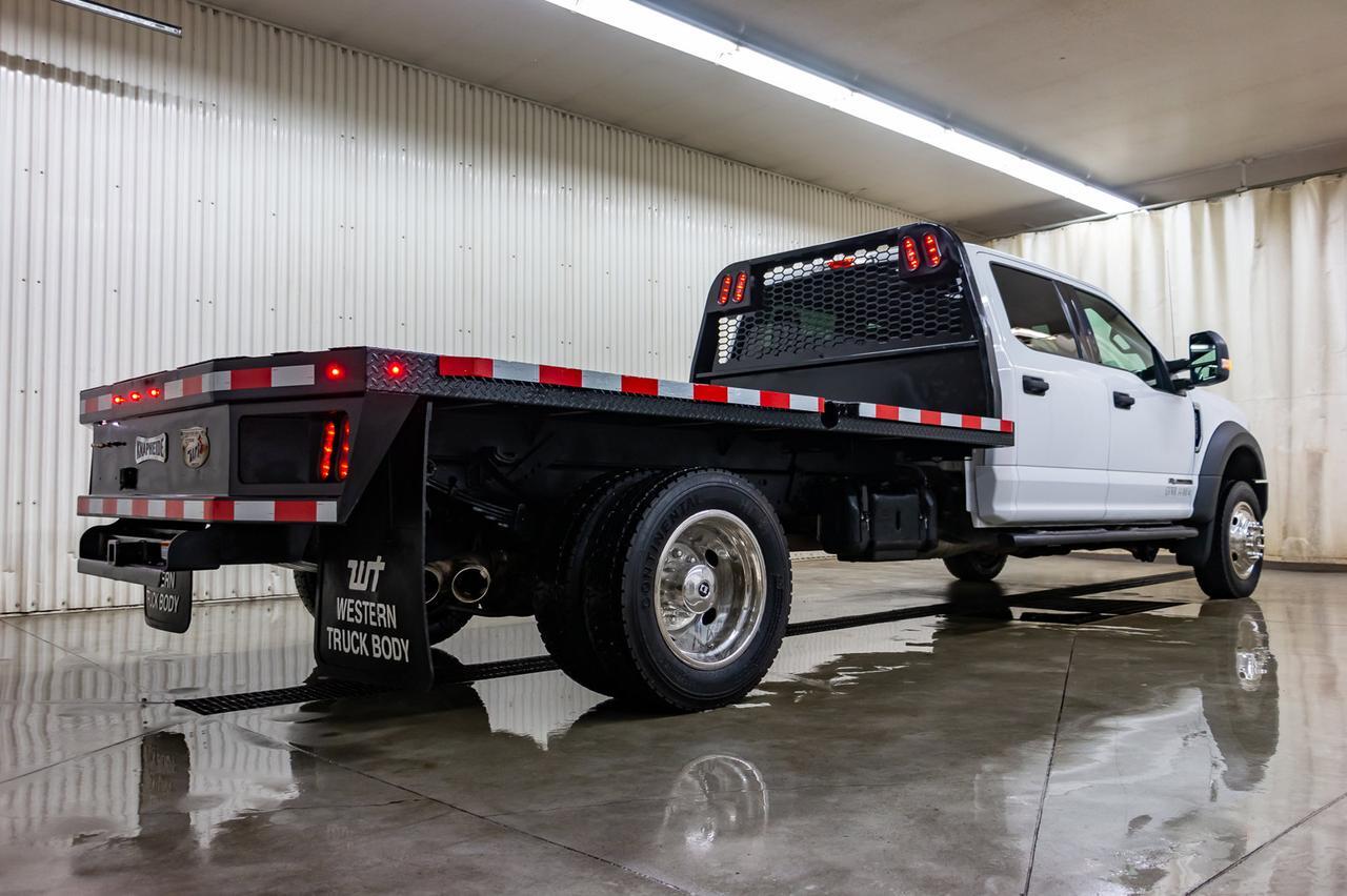 2018 Ford F-550 4x4 Crew Cab XLT Diesel Deck Red Deer AB