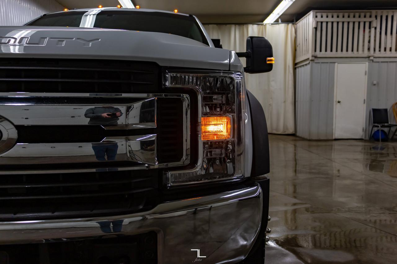 2018 Ford F-550 4x4 Crew Cab XLT Dump Box Diesel Red Deer AB