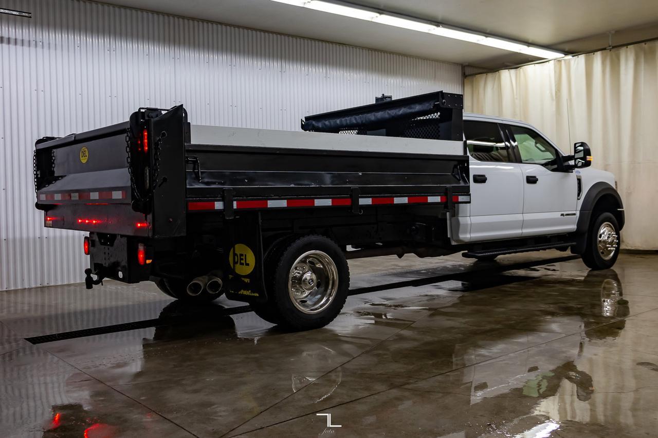 2018 Ford F-550 4x4 Crew Cab XLT Dump Box Diesel Red Deer AB