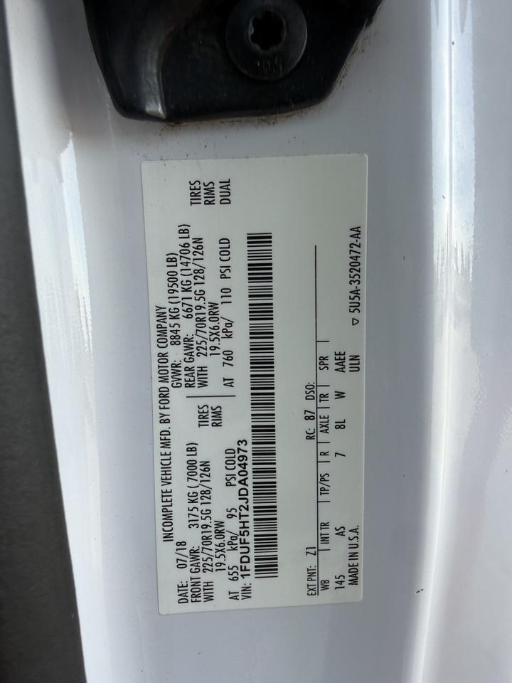 2018 Ford F-550 4x4 Diesel Altec Bucket Truck XL Collinsville OK