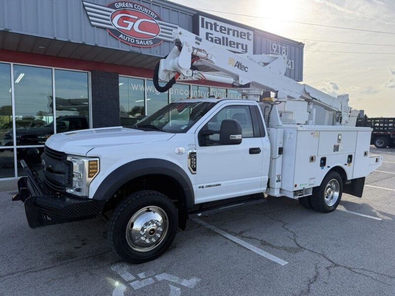 2018 Ford F-550 4x4 Diesel Altec Bucket Truck XL Collinsville OK