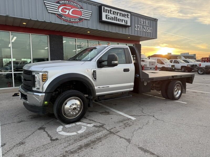 2018 Ford F-550 4x4 Diesel Flatbed