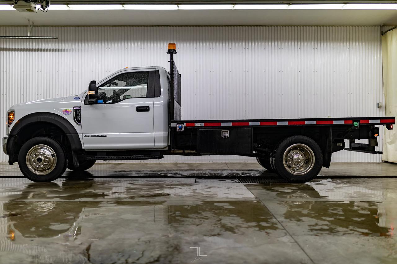 2018 Ford F-550 4x4 Reg Cab XLT Deck Diesel Red Deer AB