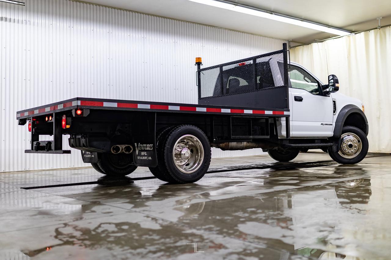 2018 Ford F-550 4x4 Reg Cab XLT Deck Diesel Red Deer AB