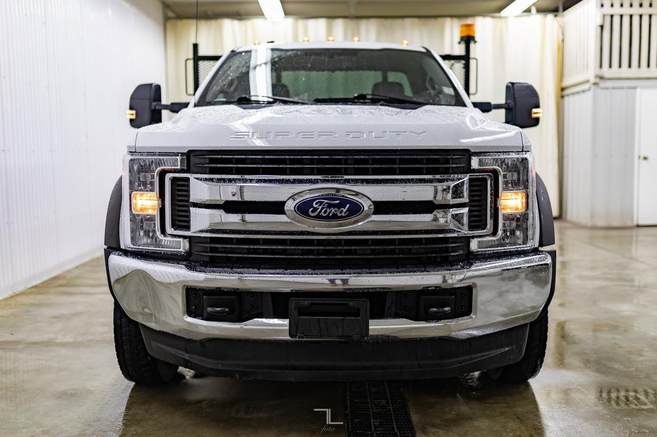 2018 Ford F-550 4x4 Reg Cab XLT Deck Diesel Red Deer AB