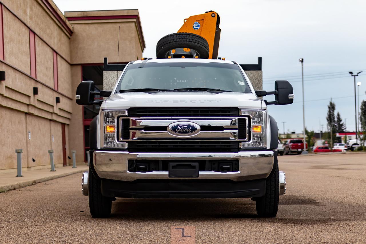 2018 Ford F-550 4x4 Super Cab XLT Picker Deck Diesel Red Deer AB