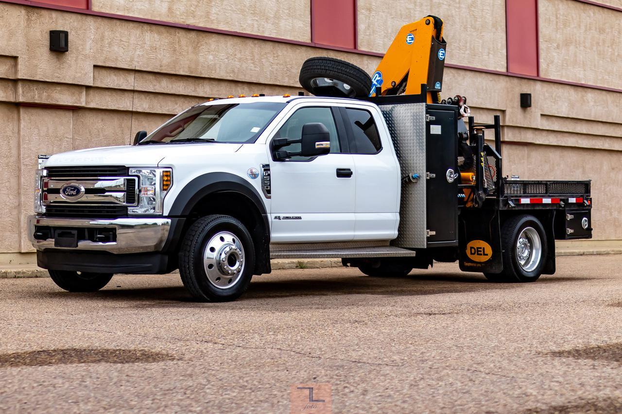 2018 Ford F-550 4x4 Super Cab XLT Picker Deck Diesel Red Deer AB