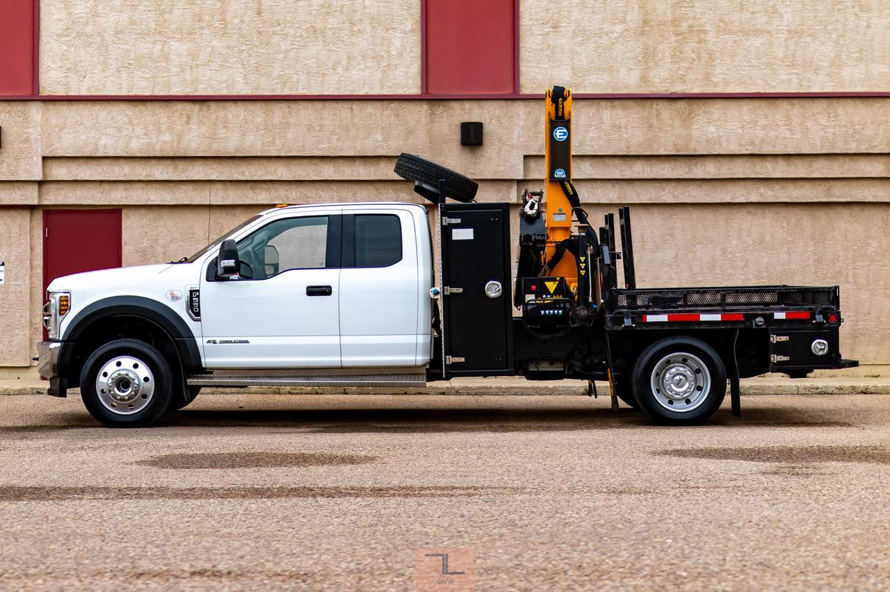 2018 Ford F-550 4x4 Super Cab XLT Picker Deck Diesel Red Deer AB