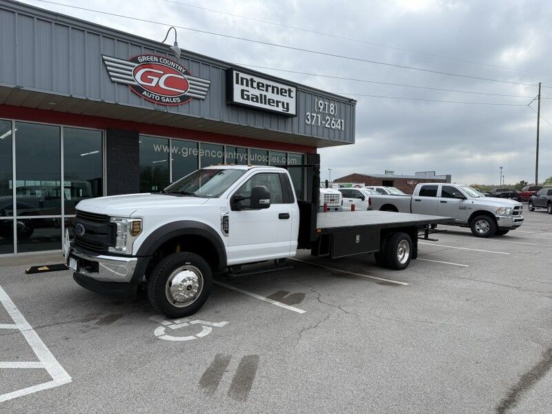 2018 Ford F-550 4x4 V10 18' Flatbed XL Collinsville OK