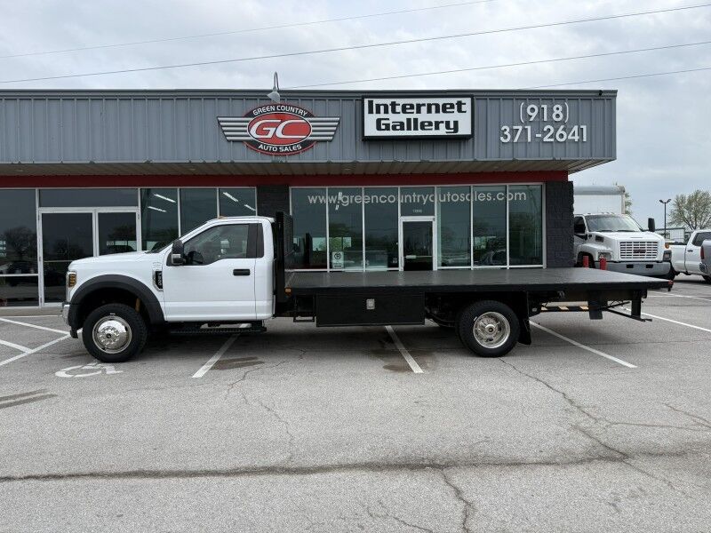 2018 Ford F-550 4x4 V10 18' Flatbed XL Collinsville OK