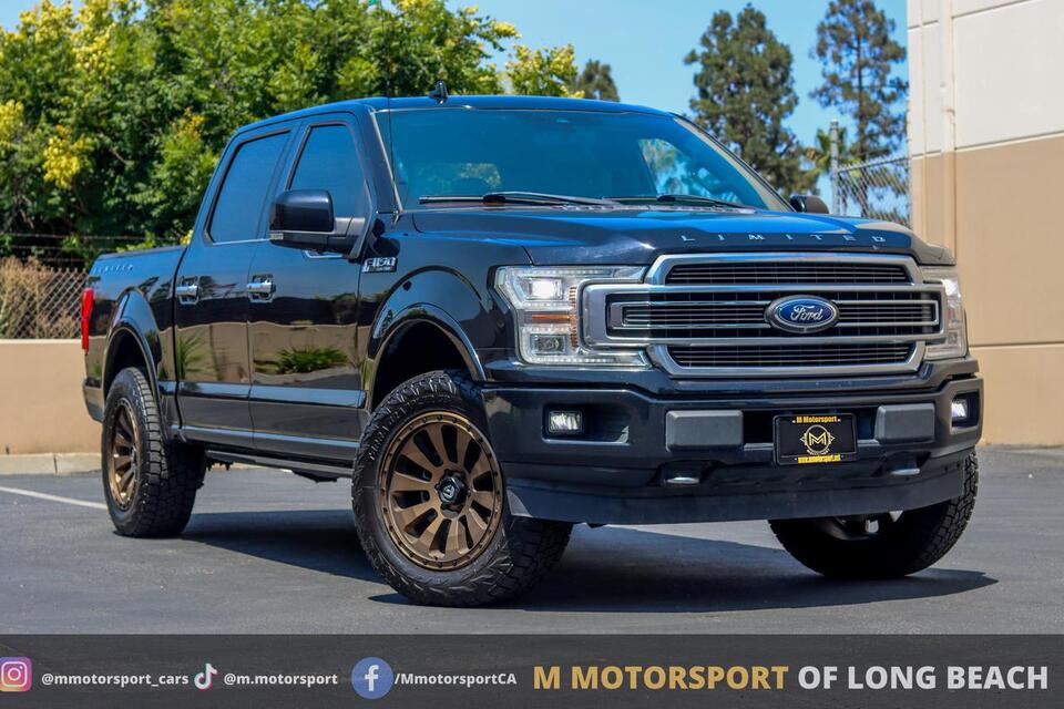 2018_Ford_F150 SuperCrew Cab_Limited Pickup 4D 5 1/2 ft_ Long Beach CA