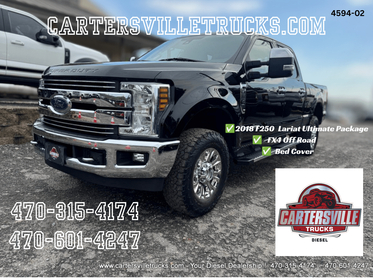 2018 Ford F250sd Lariat FX4 - ULTIMATE