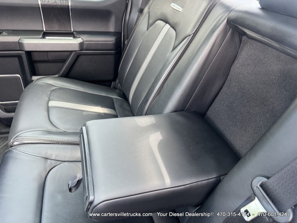 2018 Ford F250sd Platinum 4X4 -  FOX - HOSTILE - BED COVER - LOADED Cartersville GA