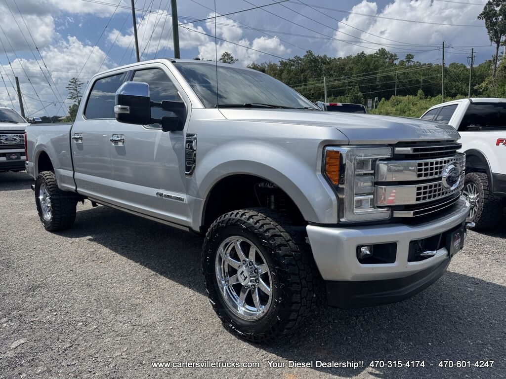 2018 Ford F250sd Platinum 4X4 -  FOX - HOSTILE - BED COVER - LOADED Cartersville GA