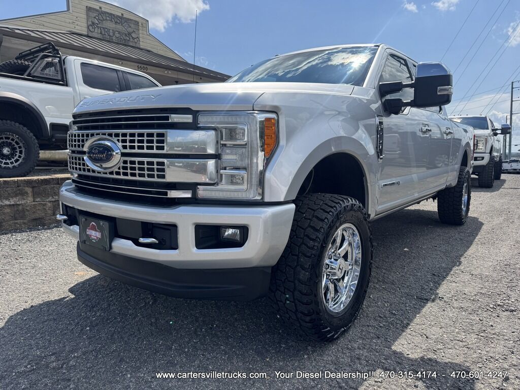 2018 Ford F250sd Platinum 4X4 -  FOX - HOSTILE - BED COVER - LOADED Cartersville GA