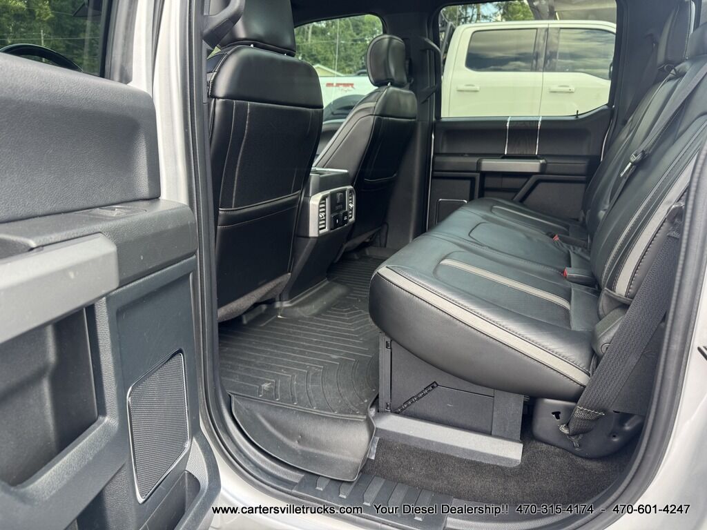 2018 Ford F250sd Platinum 4X4 -  FOX - HOSTILE - BED COVER - LOADED Cartersville GA