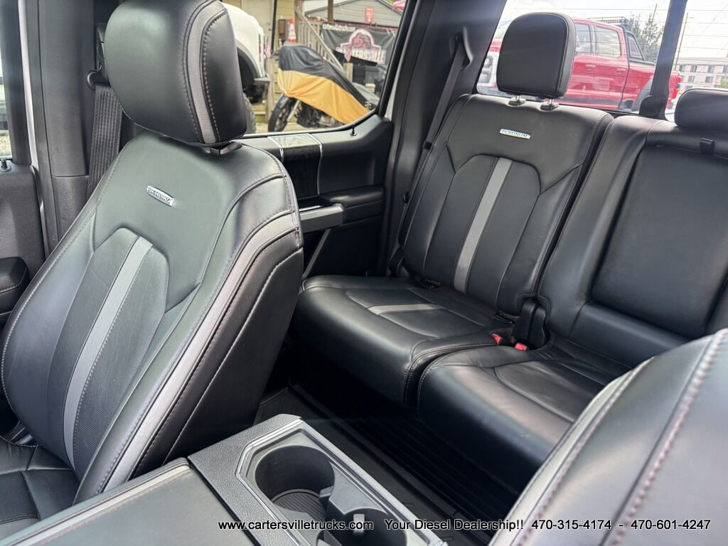 2018 Ford F250sd Platinum 4X4 -  FOX - HOSTILE - BED COVER - LOADED Cartersville GA