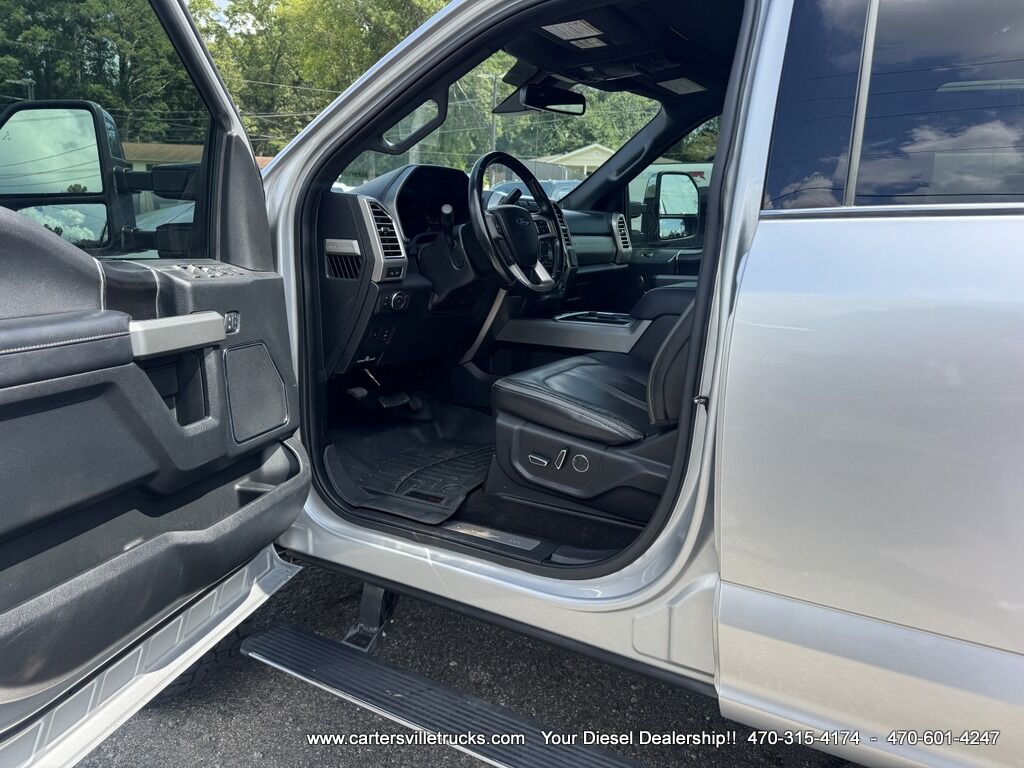 2018 Ford F250sd Platinum 4X4 -  FOX - HOSTILE - BED COVER - LOADED Cartersville GA