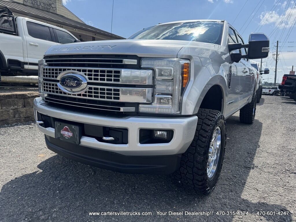 2018 Ford F250sd Platinum 4X4 -  FOX - HOSTILE - BED COVER - LOADED Cartersville GA