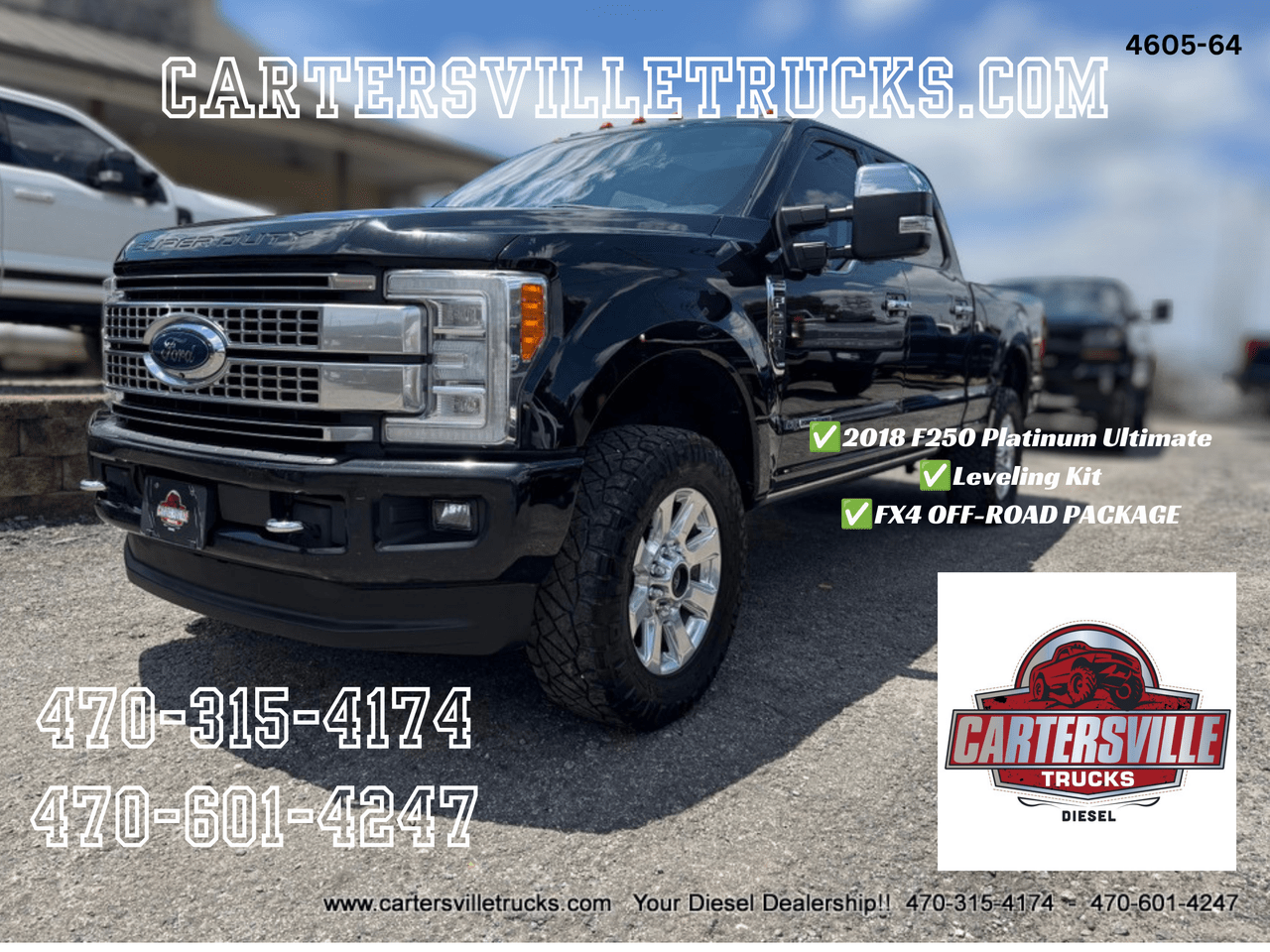 2018 Ford F250sd SOLD SOLD SOLD*** Platinum FX4 – ULTIMATE – LEVELED