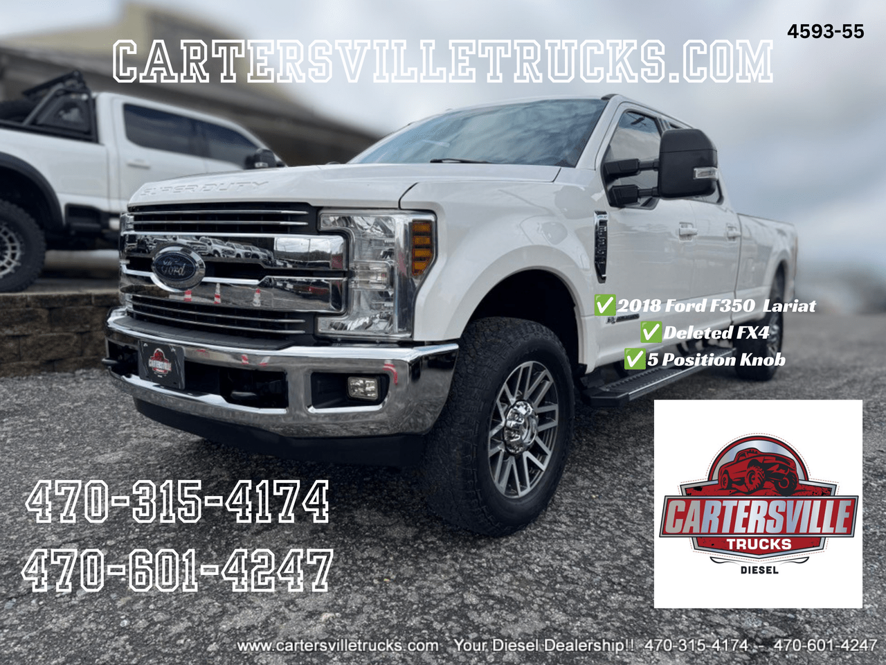 2018 Ford F350sd Lariat FX4 - ULTIMATE- SRW- LWB - DELETED