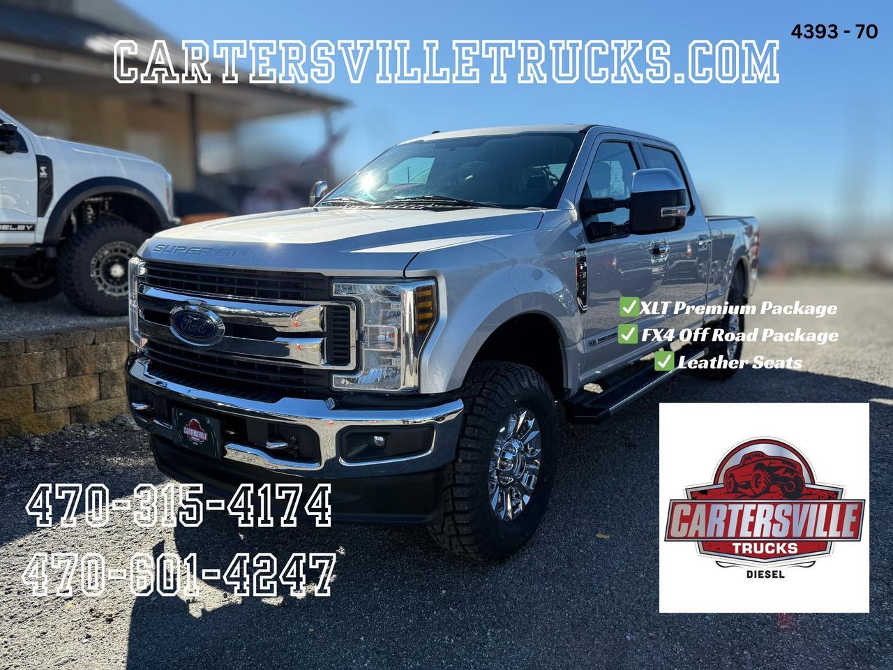 2018 Ford F350sd SOLD SOLD SOLD*** XLT FX4 - PREMIUM - LEVELED - CARPLAY