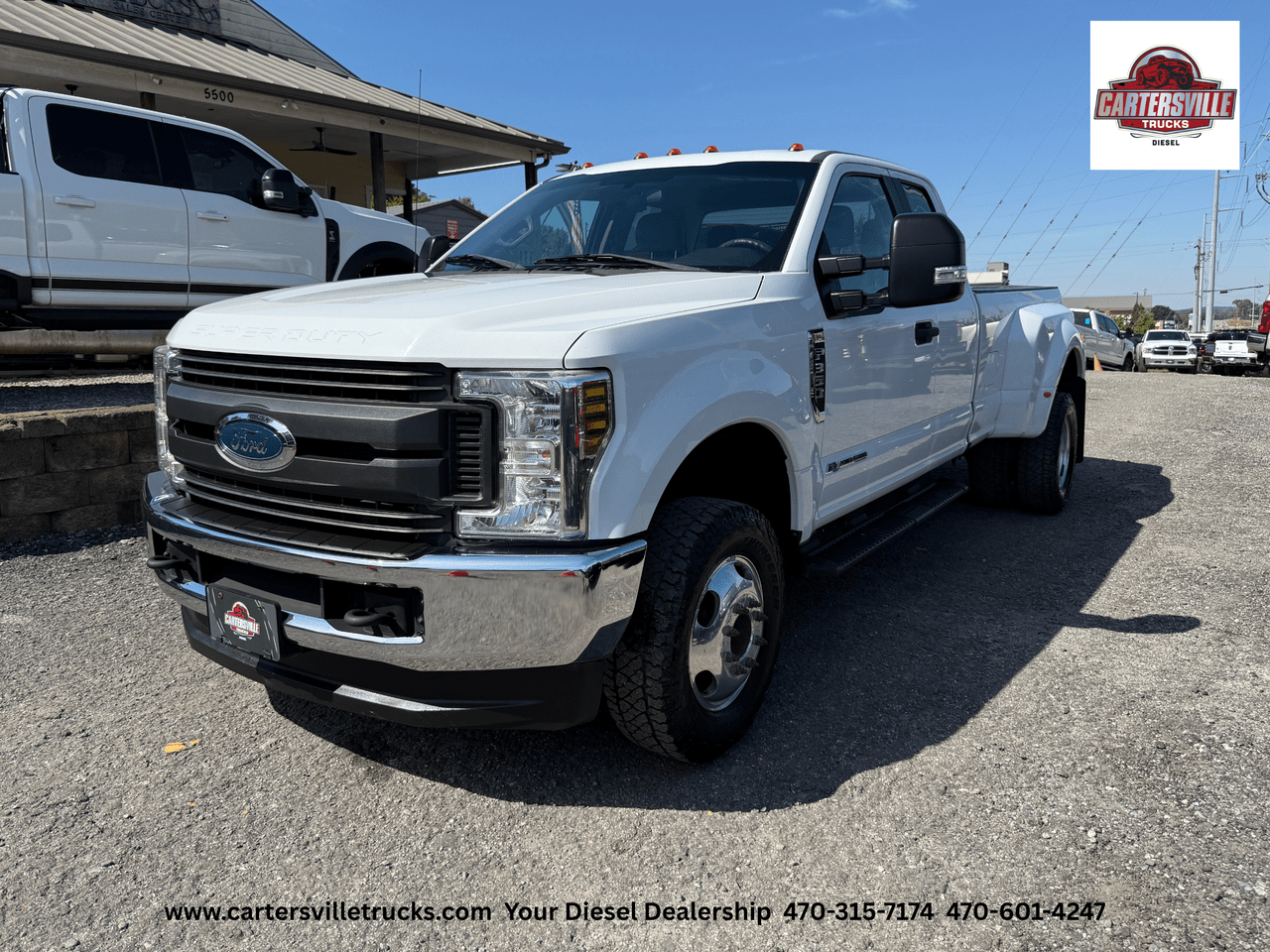 2018 Ford F350sd XL 4X4 - EXT CAB - DUALLY
