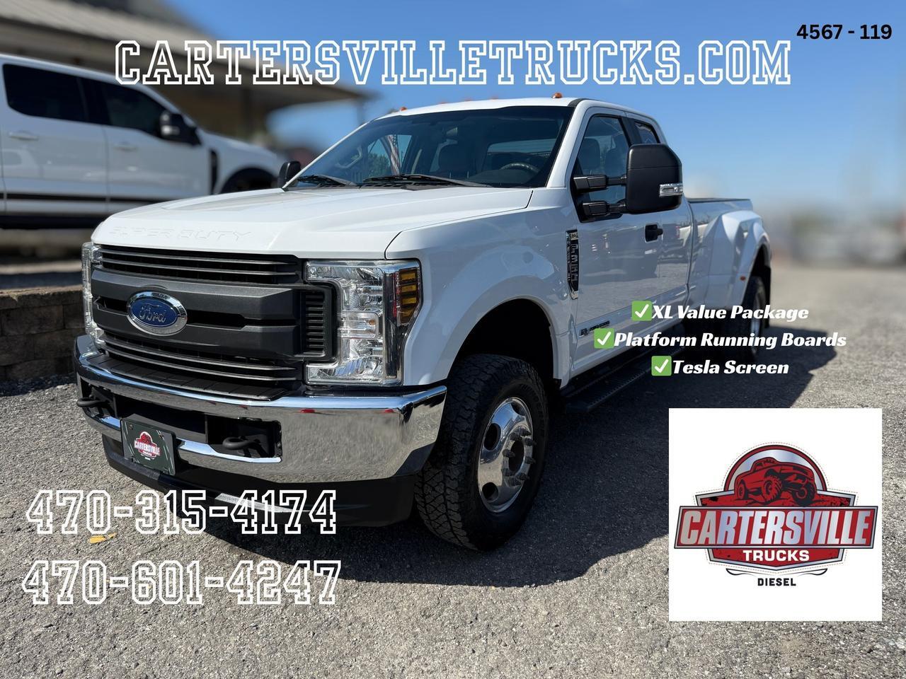 2018 Ford F350sd XL 4X4 - EXT CAB - DUALLY