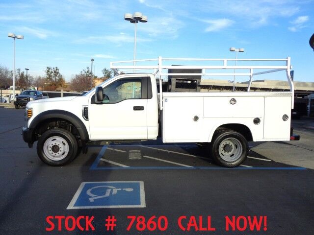 2018 Ford F550 Utility ~ Rack ~ Dually ~ Only 69K Miles! Rocklin CA
