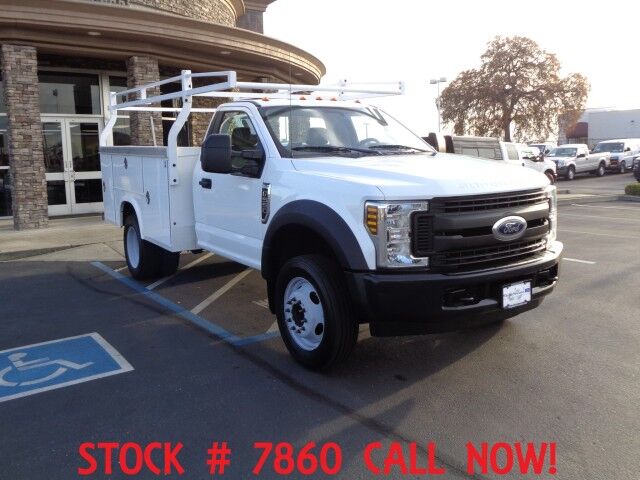 2018 Ford F550 Utility ~ Rack ~ Dually ~ Only 69K Miles! Rocklin CA