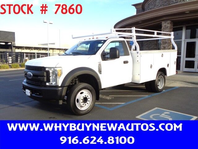 2018 Ford F550 Utility ~ Rack ~ Dually ~ Only 69K Miles! Rocklin CA