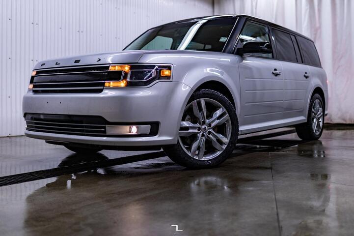 2018 Ford Flex AWD Limited Leather Roof Nav BCam Red Deer AB