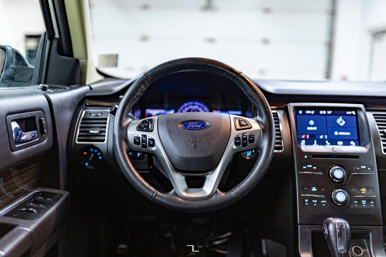 2018 Ford Flex AWD SEL BCam HSeat Power Liftgate Red Deer AB