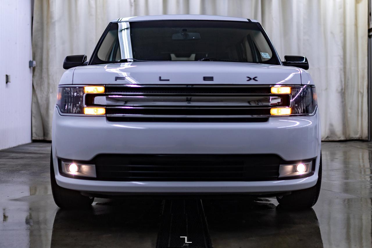 2018 Ford Flex AWD SEL BCam HSeat Power Liftgate Red Deer AB