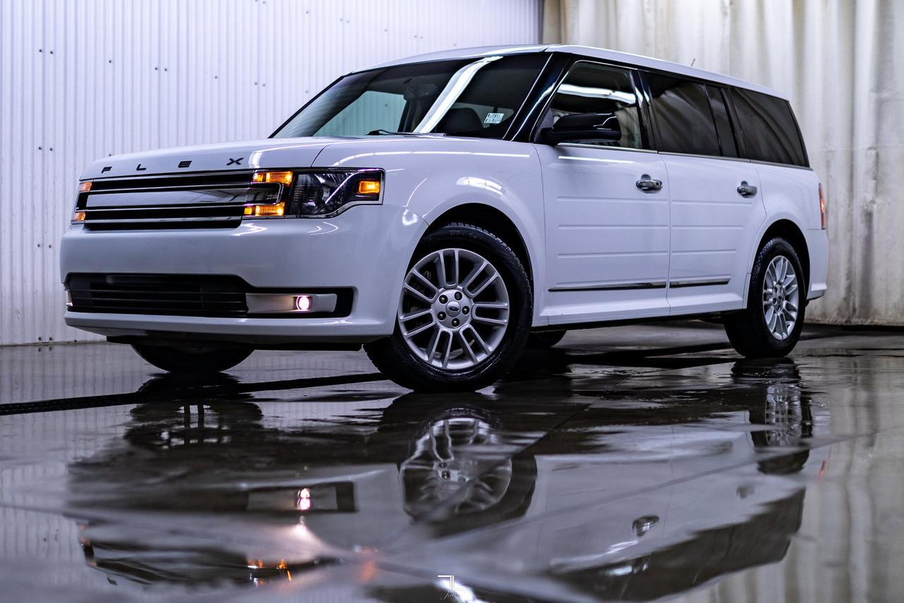 2018 Ford Flex AWD SEL BCam HSeat Power Liftgate Red Deer AB