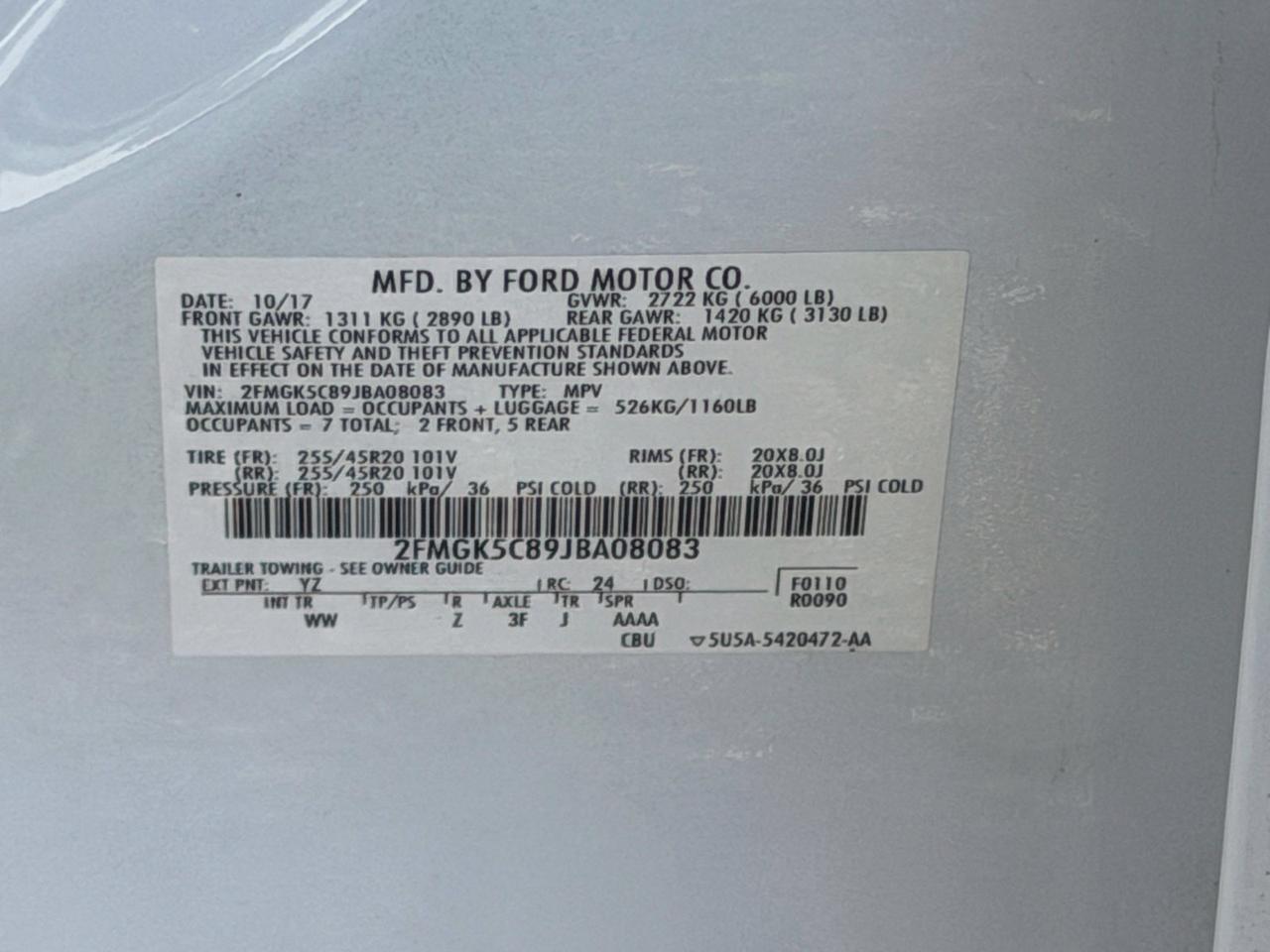2018 Ford Flex SEL Springfield VA